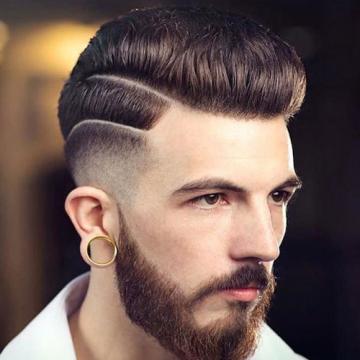 Fade-Haircut-High-Low-Fade-with-Pompadour